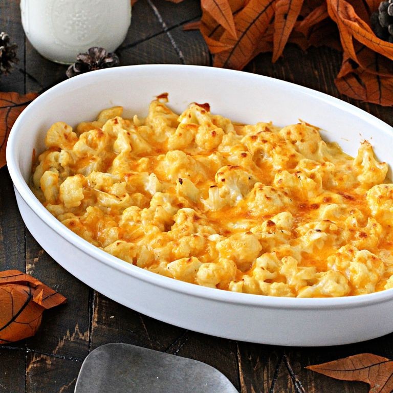 Keto Mac and Cheese with Cauliflower