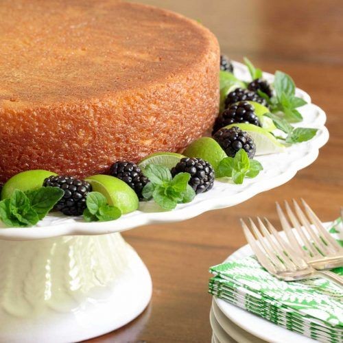 Key Lime Yogurt Cake