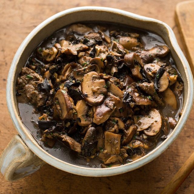 Kumla and Mushroom Ragout