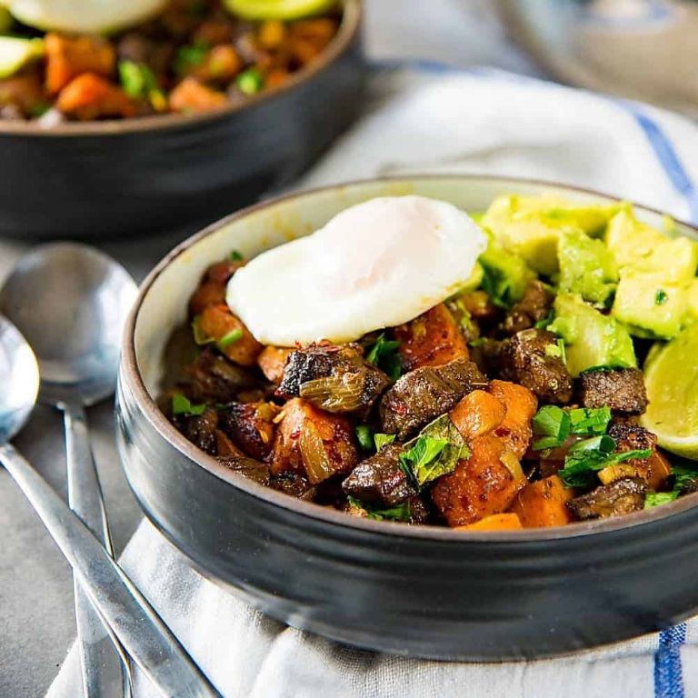 Lean Steak and Sweet Potato Hash
