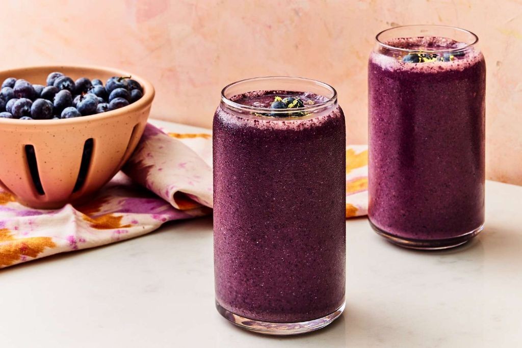 Lemon Blueberry Detox Smoothie