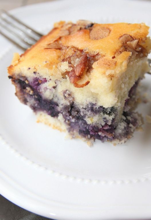 Lemon Blueberry Haystacks