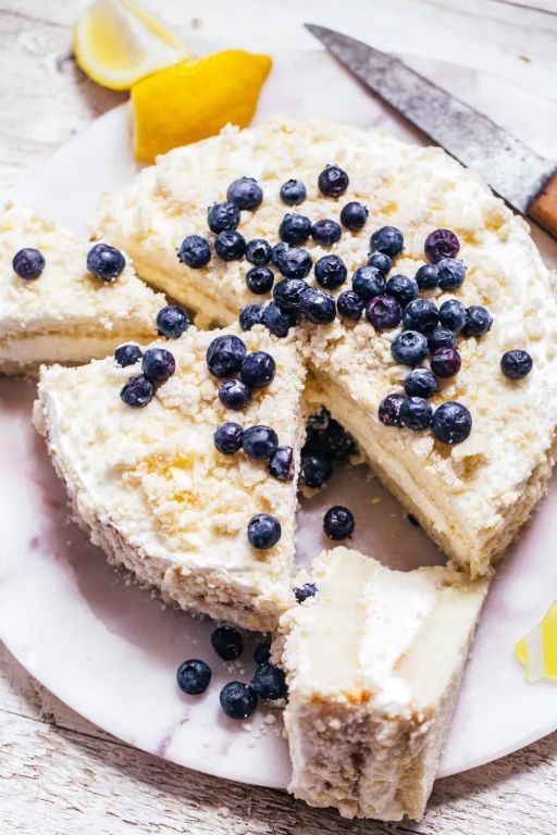 Lemon Blueberry Olive Garden Cake