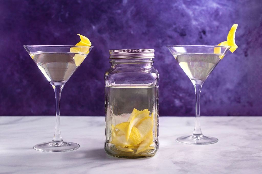 Lemon Peel Infused Vodka