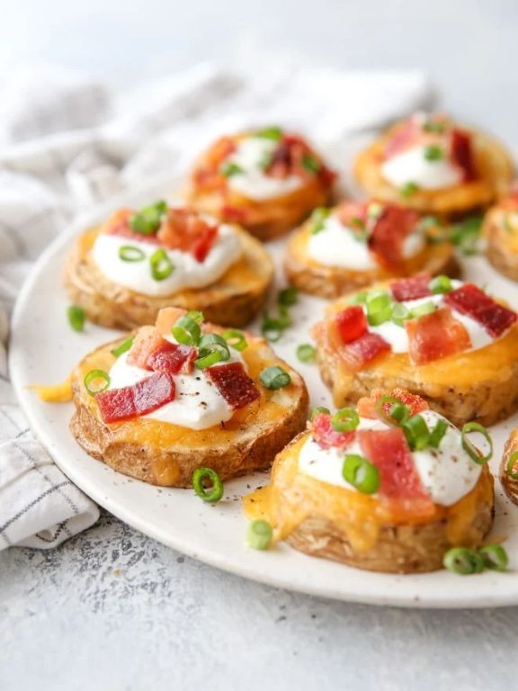 Loaded Baked Potato Bites