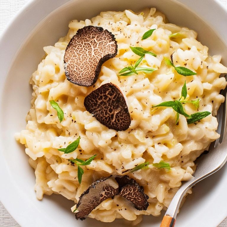 Lobster Risotto with Truffle Oil