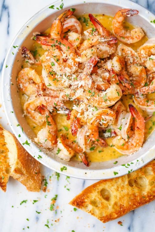 Lobster and Shrimp Scampi