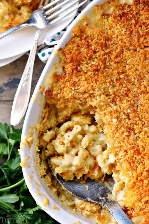 Mac and Cheese with Crispy Breadcrumbs