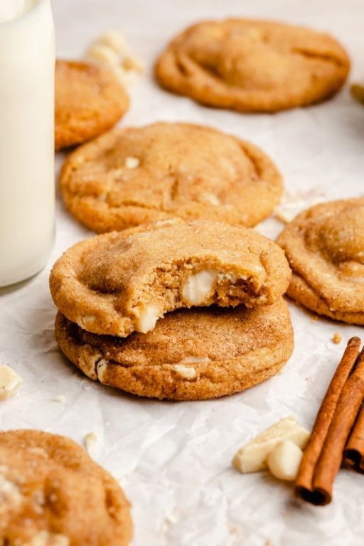 Macadamia Nut Snickerdoodles