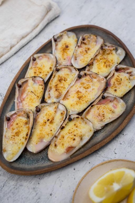Machas a la Parmesana