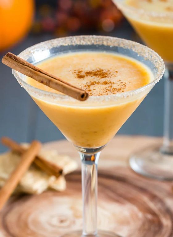 Maple Glazed Pumpkin Pie Martini