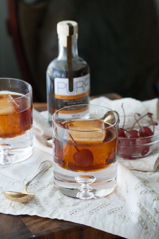 Maple Old Fashioned Manhattan