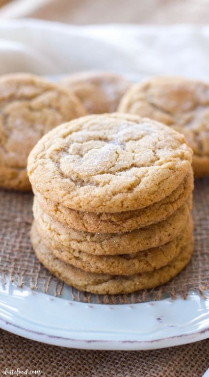 Maple Syrup Snickerdoodles