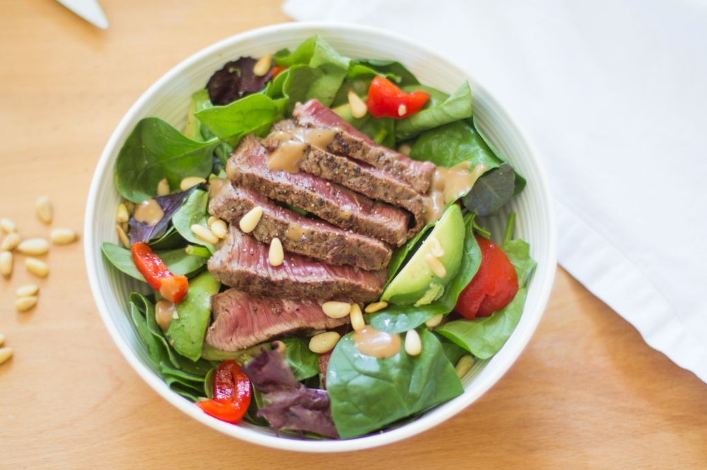 Marinated Sirloin Tip Salad