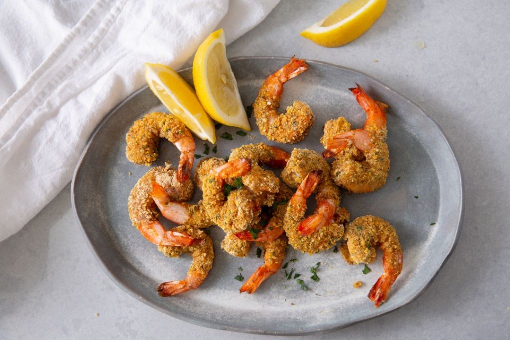 Mediterranean Herb Breaded Shrimp