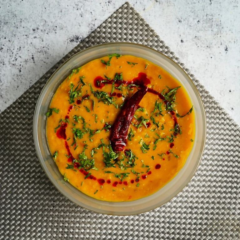 Microwave Dal Tadka