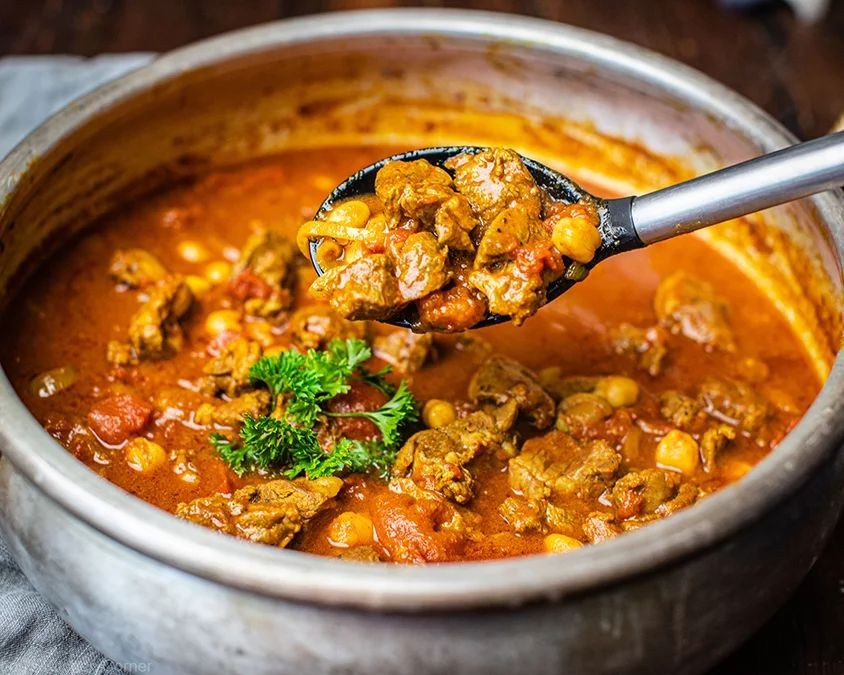 Moroccan Lamb and Chickpea Stew