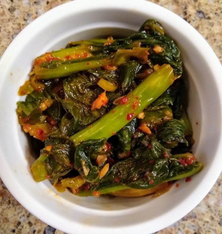 Mustard Greens Kimchi