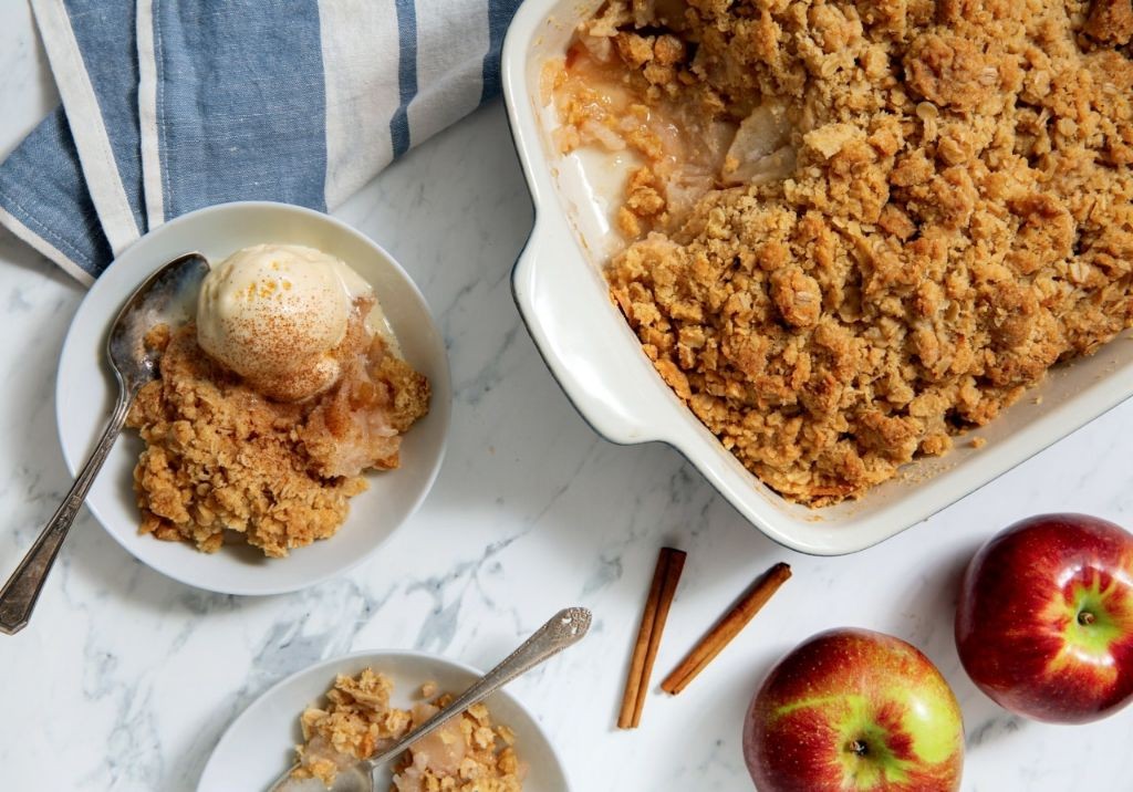 New Hampshire Apple Crisp