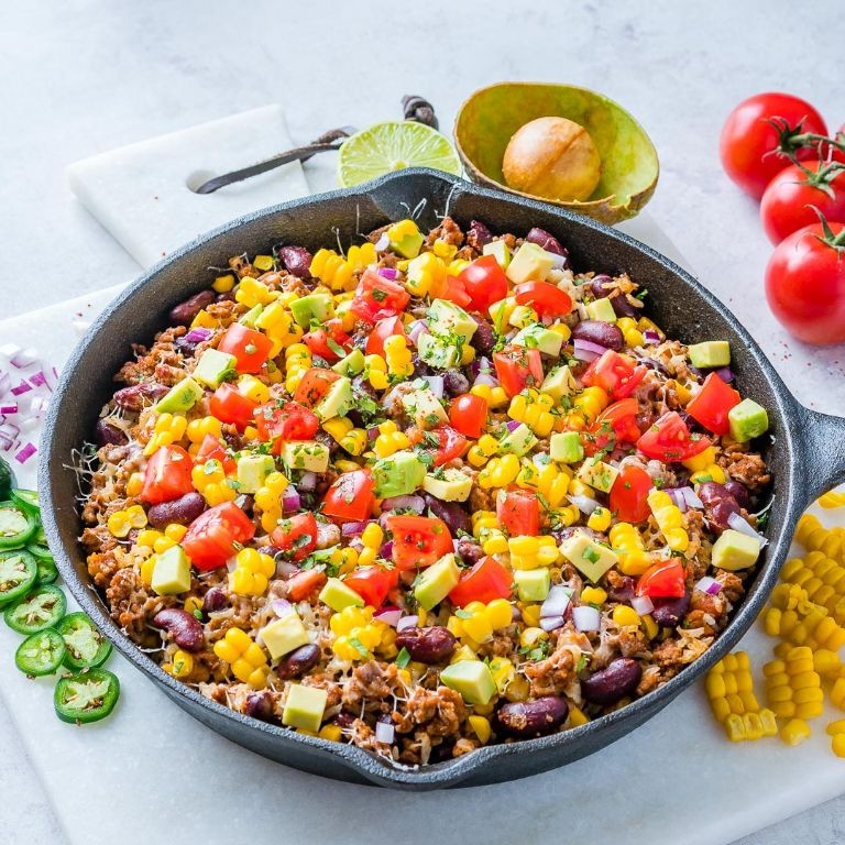 One-Pan Tex Mex Rice with Ground Turkey
