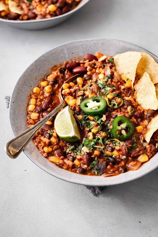 One-Pot Vegetarian Chili