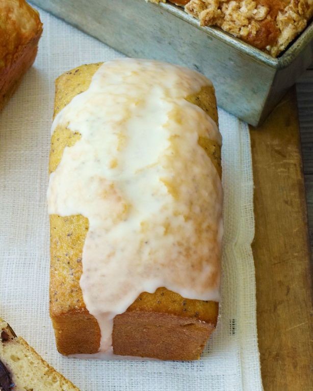 Orange Poppy Seed Mini Loaves