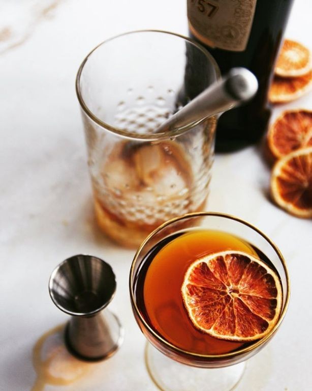 Orange-Infused Manhattan