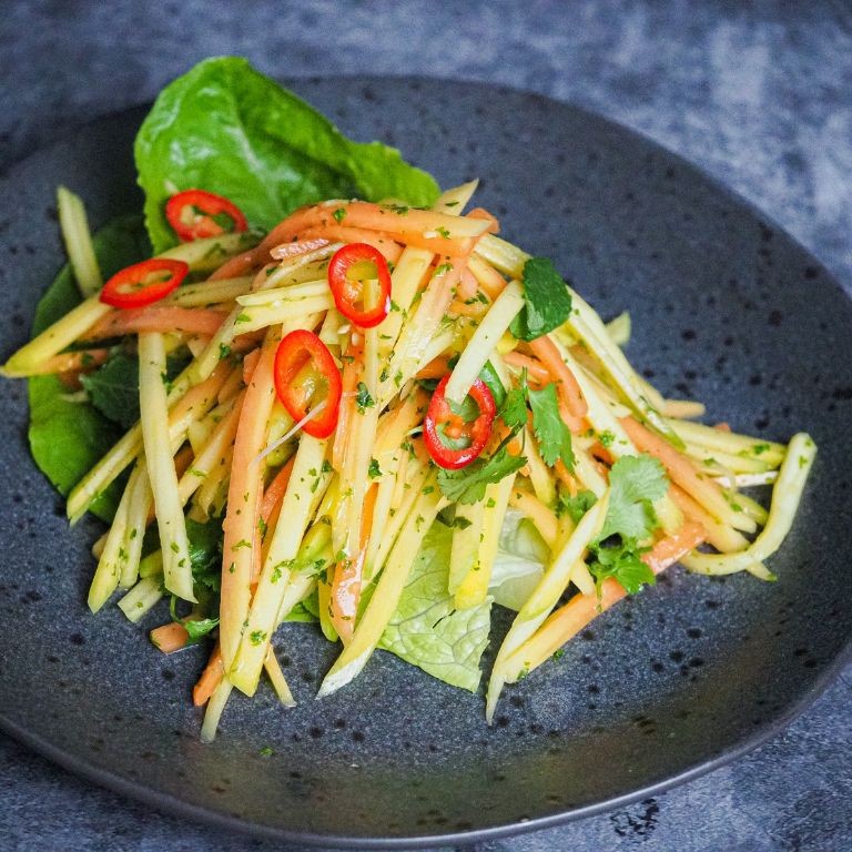 Paw Paw and Mango Salad
