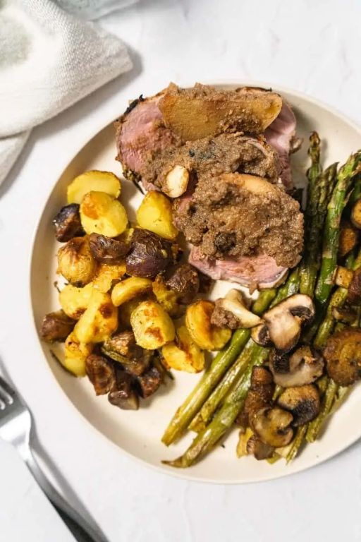 Perfectly Cooked Suvie Pork Tenderloin with Apple Glaze