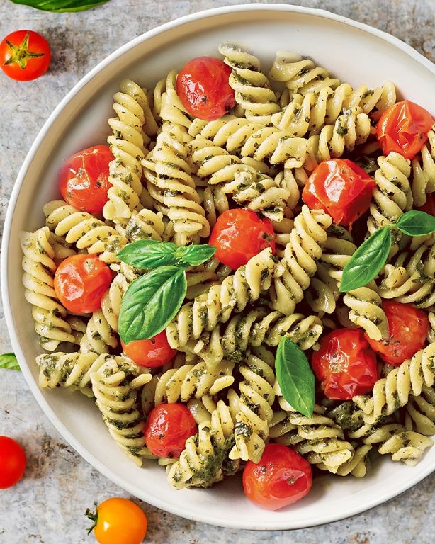 Pesto and Cherry Tomato Gluten Free Rotini