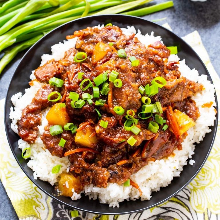 Pineapple Mongolian Beef
