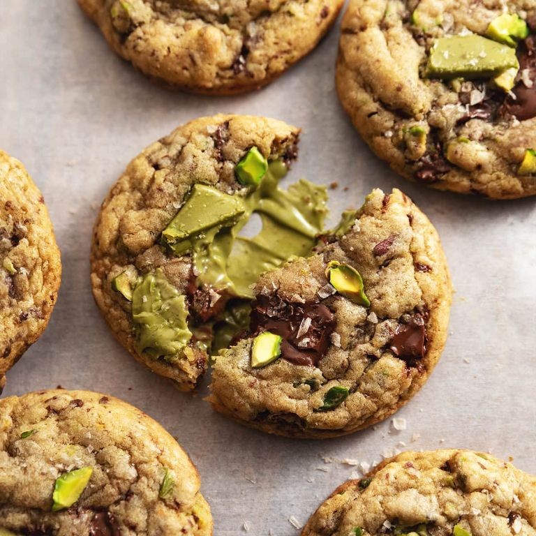 Pistachio Butter Cookies