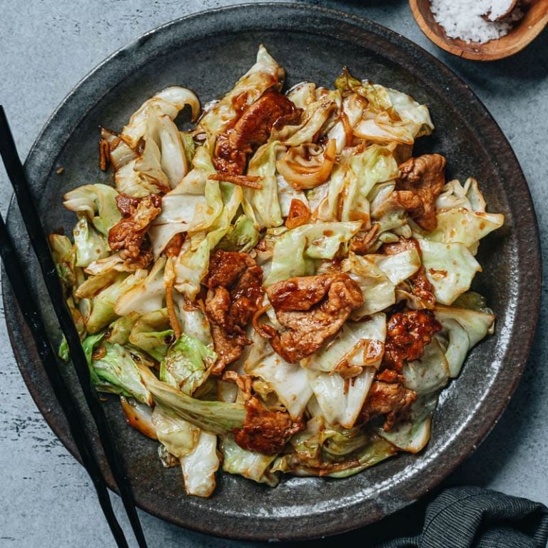 Pork and Cabbage Stir-Fry