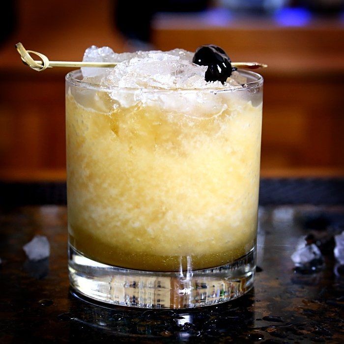 Port Light with Bourbon and Passion Fruit
