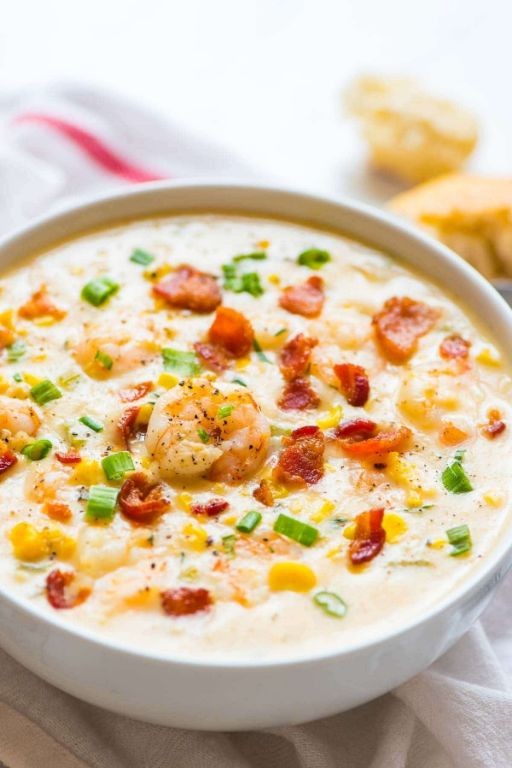 Pre Cooked Shrimp and Corn Chowder