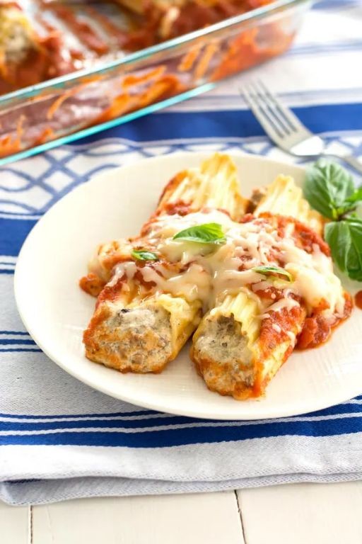 Prego Beef and Cheese Manicotti