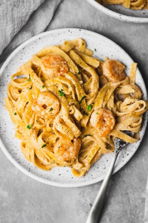 Prego Shrimp Scampi Linguine
