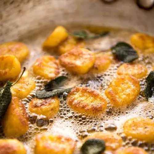 Pumpkin Gnocchi with Brown Butter and Sage