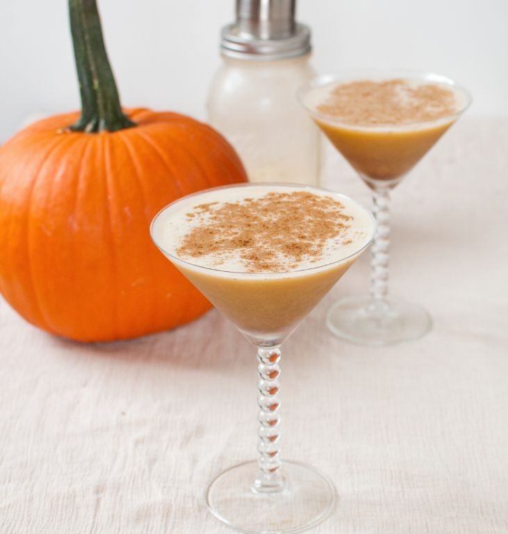 Pumpkin Pie Martini with Amaretto