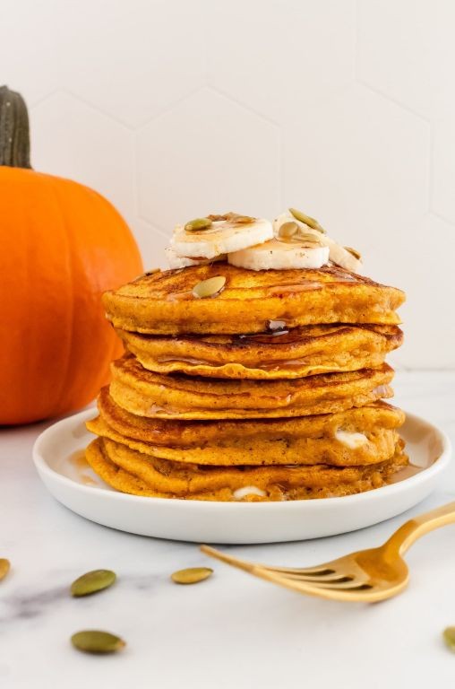 Pumpkin Protein Pancakes