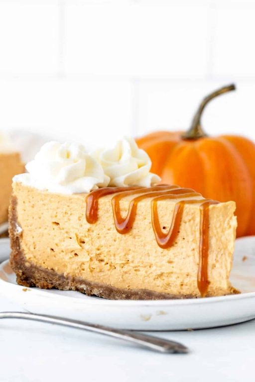 Pumpkin Spice Chilled Cheesecake