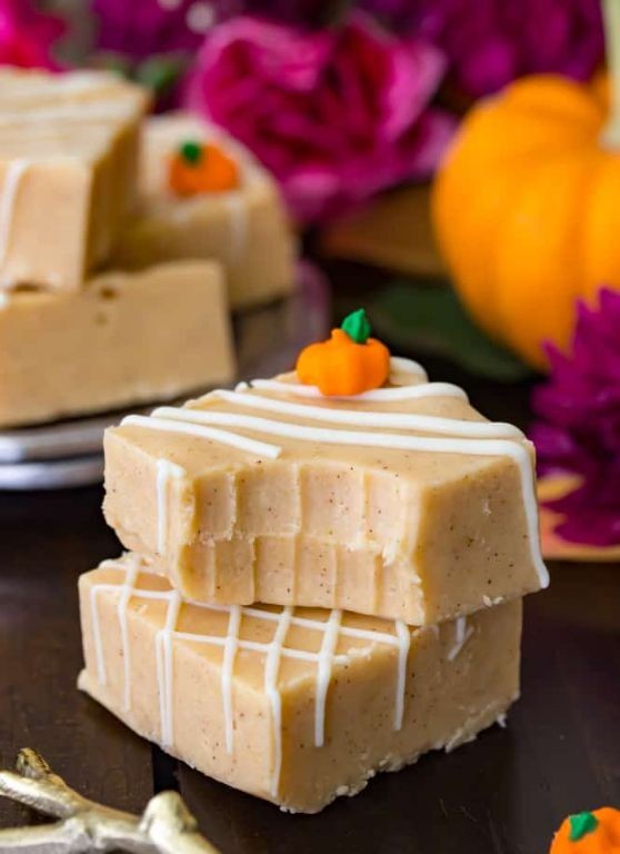 Pumpkin Spice Fudge