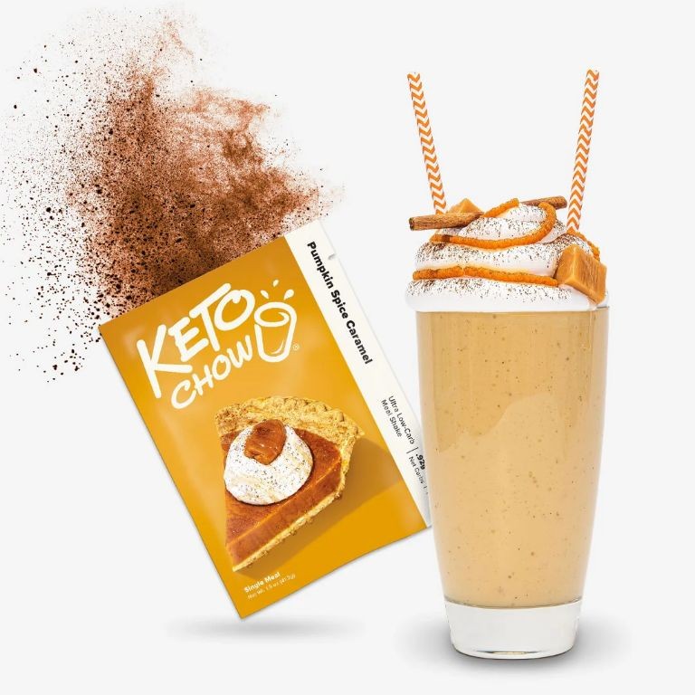 Pumpkin Spice Keto Chow Latte