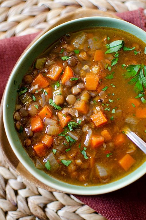 Quick Mediterranean Lentil Soup
