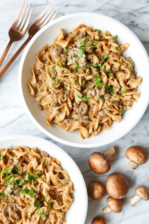 Quick One-Pot Beef Stroganoff