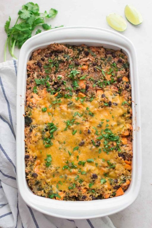 Quinoa and Spinach Chicken Casserole