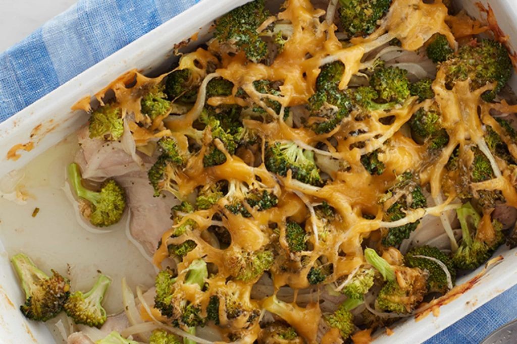 Ranch Chicken and Broccoli Crockpot Casserole