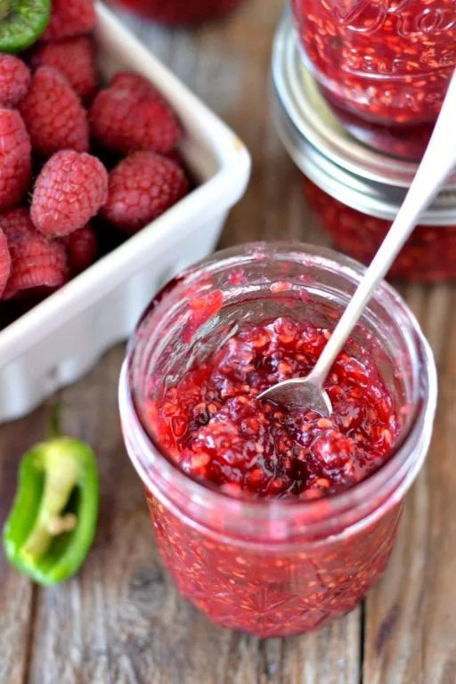 Raspberry Jalapeno Jam