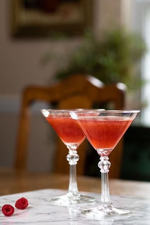 Raspberry Vanilla Bean Martini