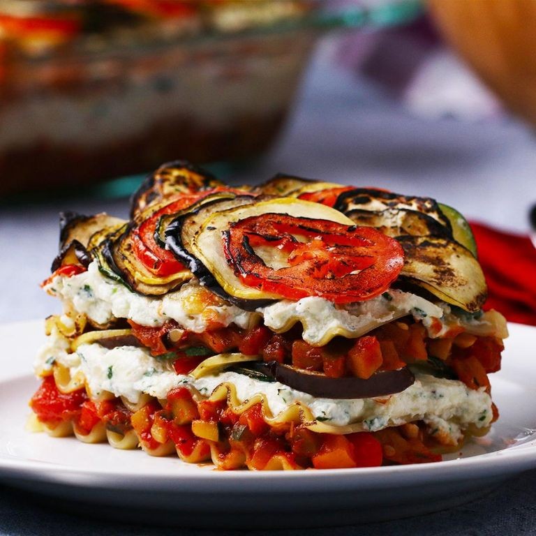 Ratatouille-Inspired Lowfat Lasagna